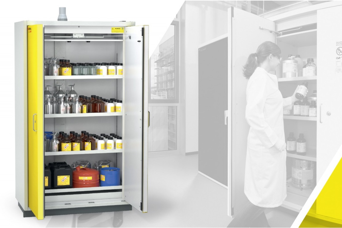 Uline flammable liquid storage cabinet